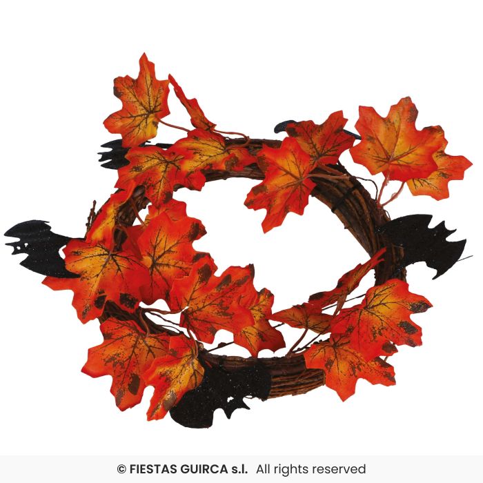 Halloween Leaves Crown, 30cm