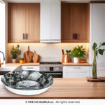 Skull Design Plastic Snacks Bowl - 32cm