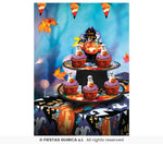3 Tier Halloween Pumpkins Treat Stand