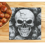 Black Skull Luncheon Napkins x 20pk