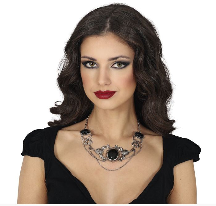 Black Stone Necklace