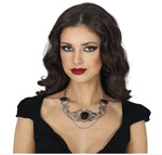 Black Stone Necklace