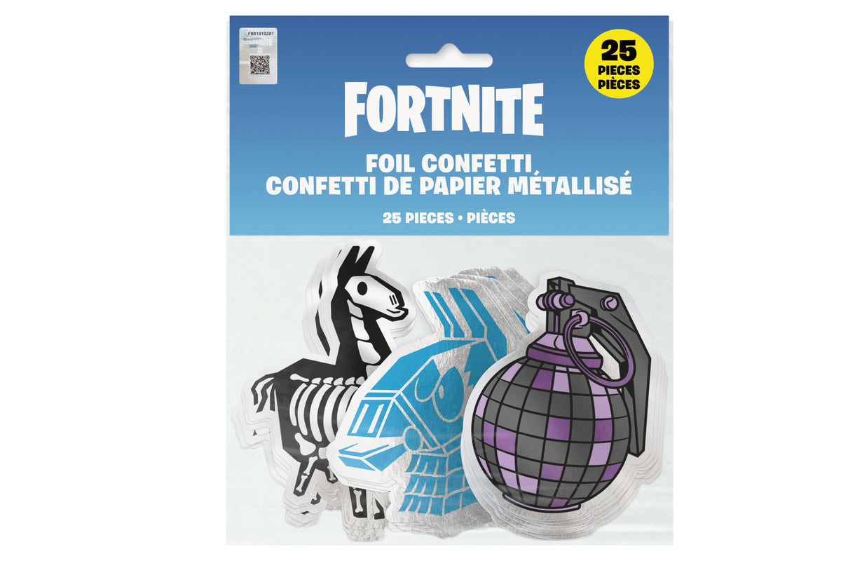 Fortnite Foil Confetti - 25 Pieces