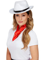 Gangster Hat, White