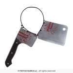 Bloody Butchers Knife in Head - Headband