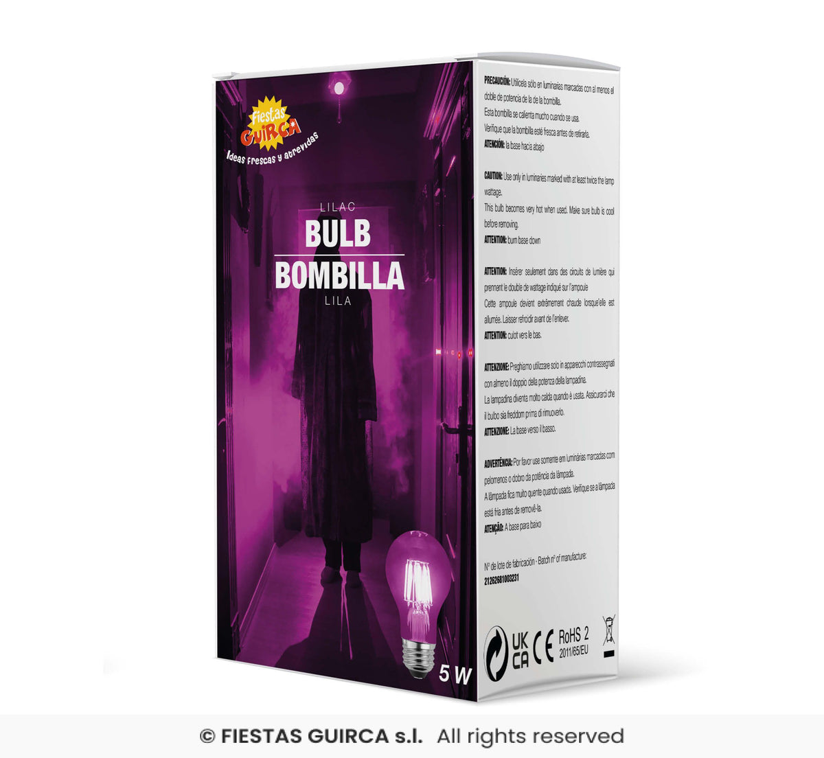 Lilac LED Bulb - 5W