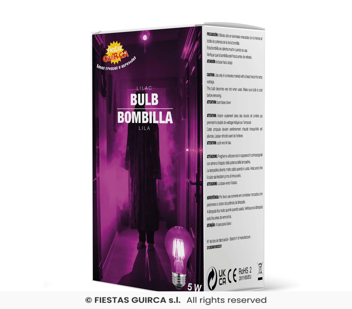 Lilac LED Bulb - 5W