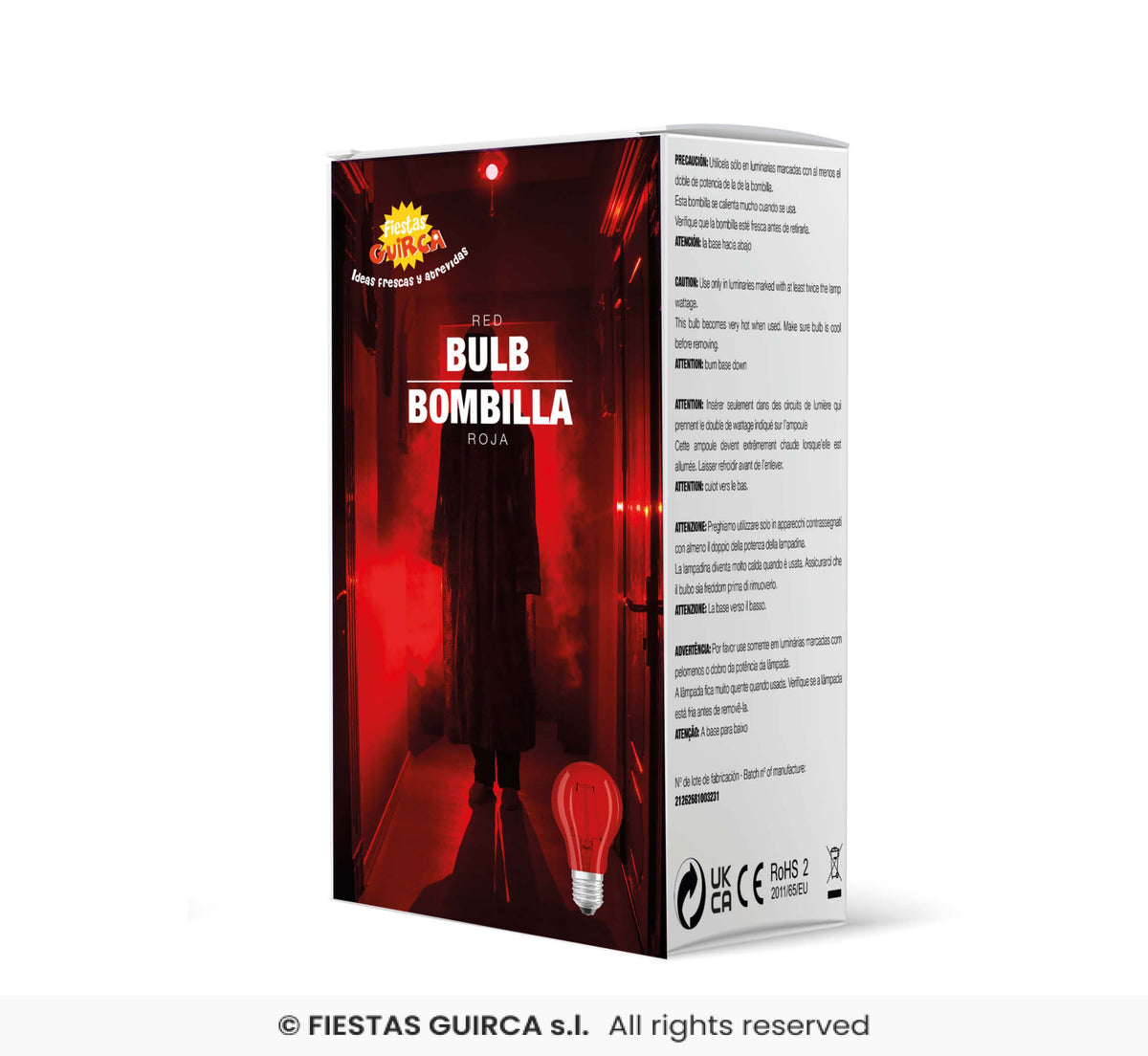 Red LED Bulb - 5W