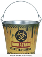 Biohazard Metal Drinks Bucket with Handle