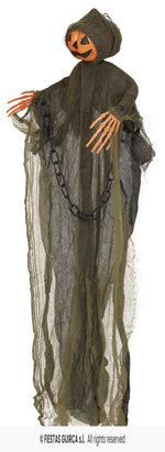 Hanging Ghost Pumpkin 98cm
