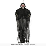 Hanging Skeleton Chains 90cm with Light-up Eyes