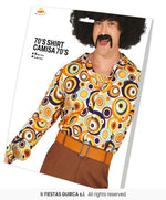 1970's Patterned Adults Disco Shirt