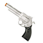Toy Gun 20CM Pistol Silver/Black