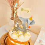 Party Animal Cake Topper Set