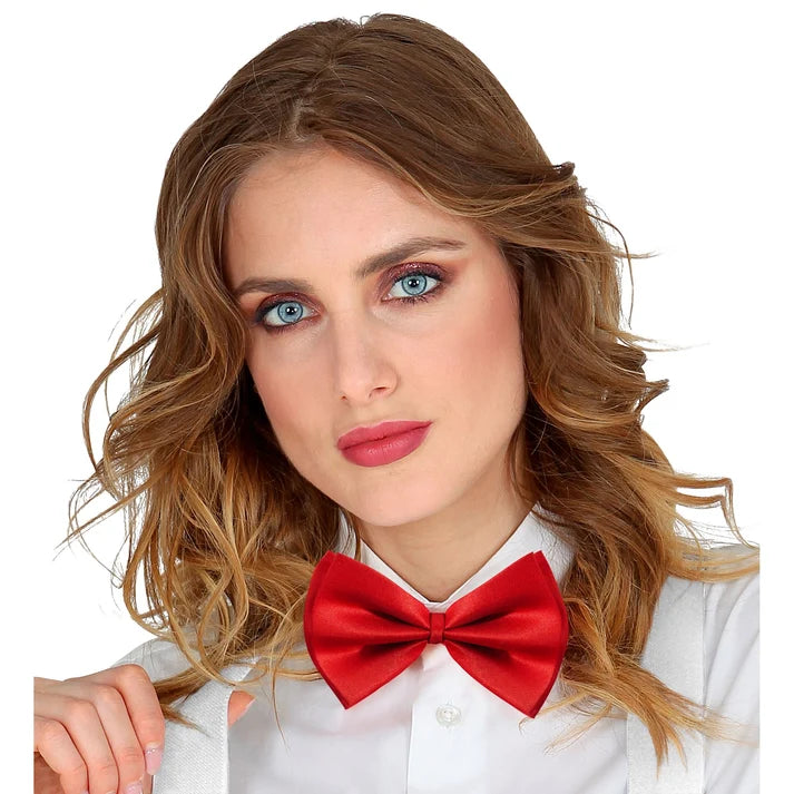 Deluxe Bow Tie Red
