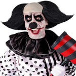 Halloween Sinister Clown Headpiece With Hair