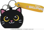 Cute Squishy Black Cat Purse with Keychain