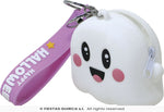 Cute Squishy Ghost Purse with Keychain