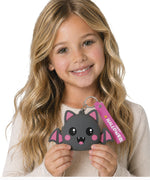 Cute Squishy Bat Purse with Keychain