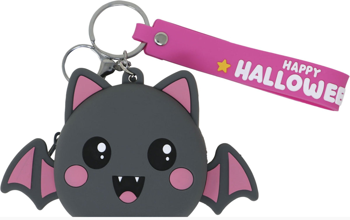 Cute Squishy Bat Purse with Keychain