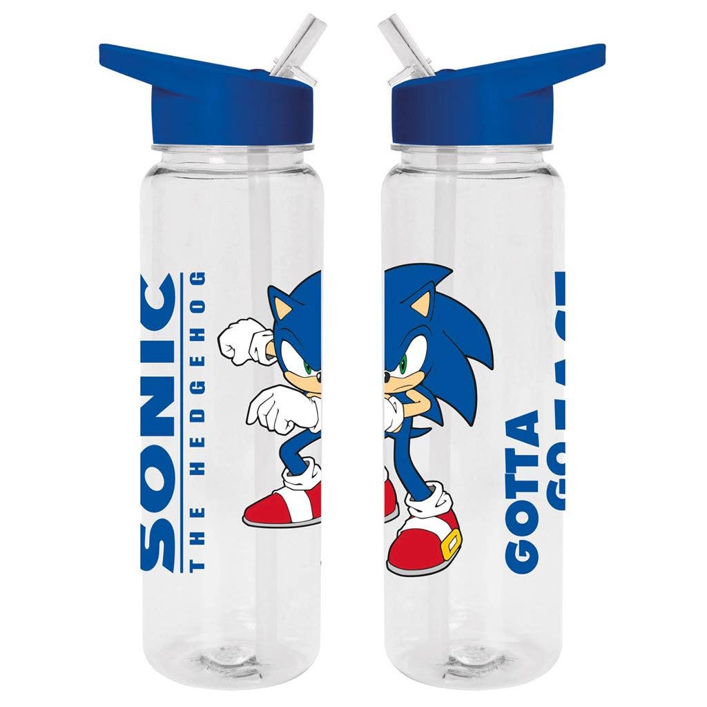 Sonic The Hedgehog (Gotta To Go Fast) Plastic Drinks Bottle