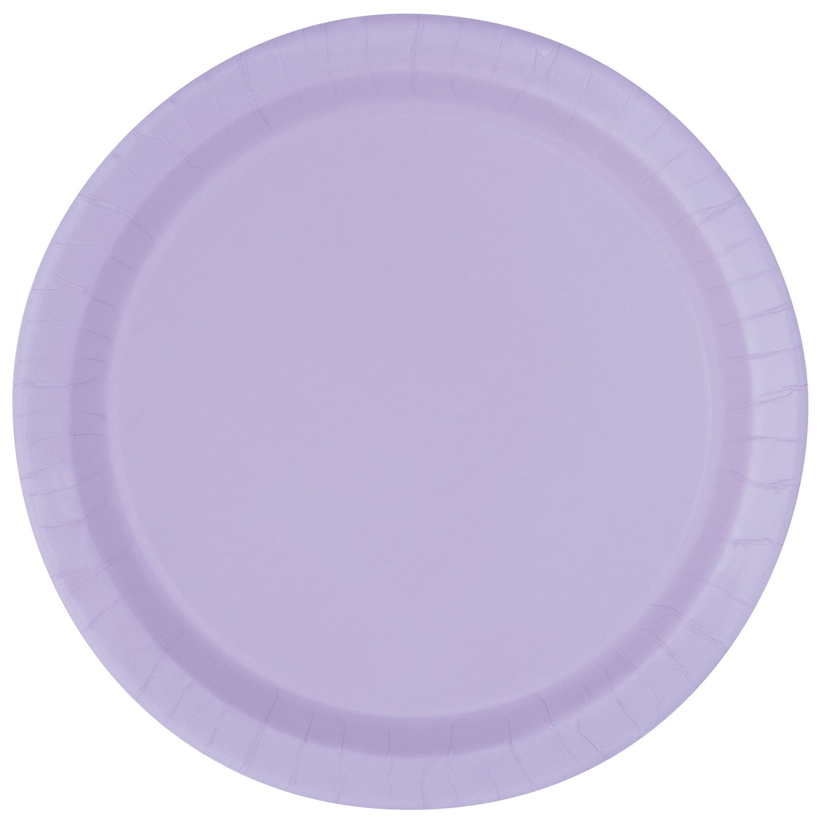 Lavender Purple Solid Round 9" Dinner Plates16ct