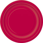 Ruby Red Solid Round 9" Dinner Plates16ct