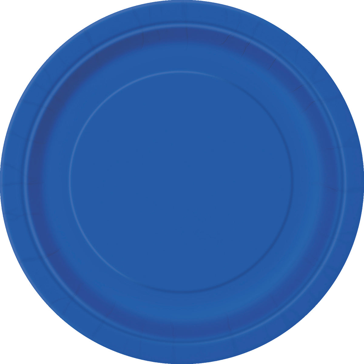 RoyalBlue Solid Round 9" Dinner Plates16ct