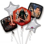 Star Wars The Force Awakens Supershape Foil Balloon Bouquet - 5pcs