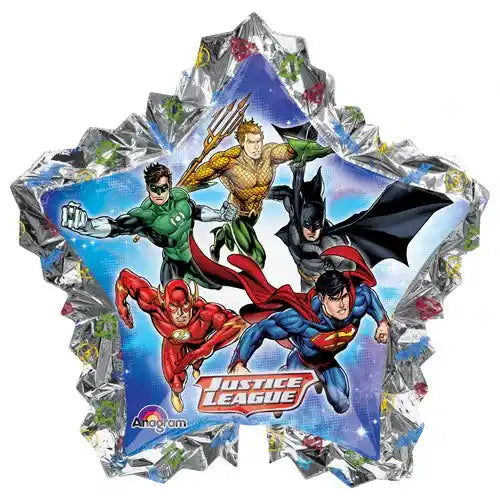 DC Justice League Superhero Supershape Foil Balloon