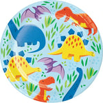 Dinosaur Friends Paper Party Plates 7" - 8pk