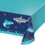 Shark Party Paper Table Cover - Each