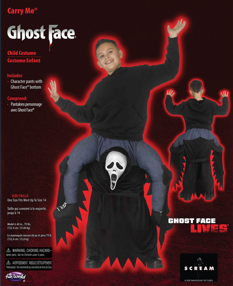 Carry Me® Ghost Face® Child Costume