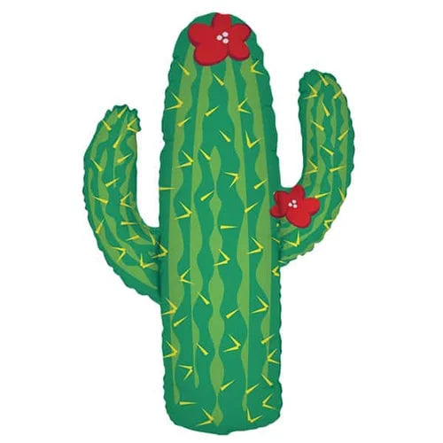 Cactus Shaped Foil Balloon