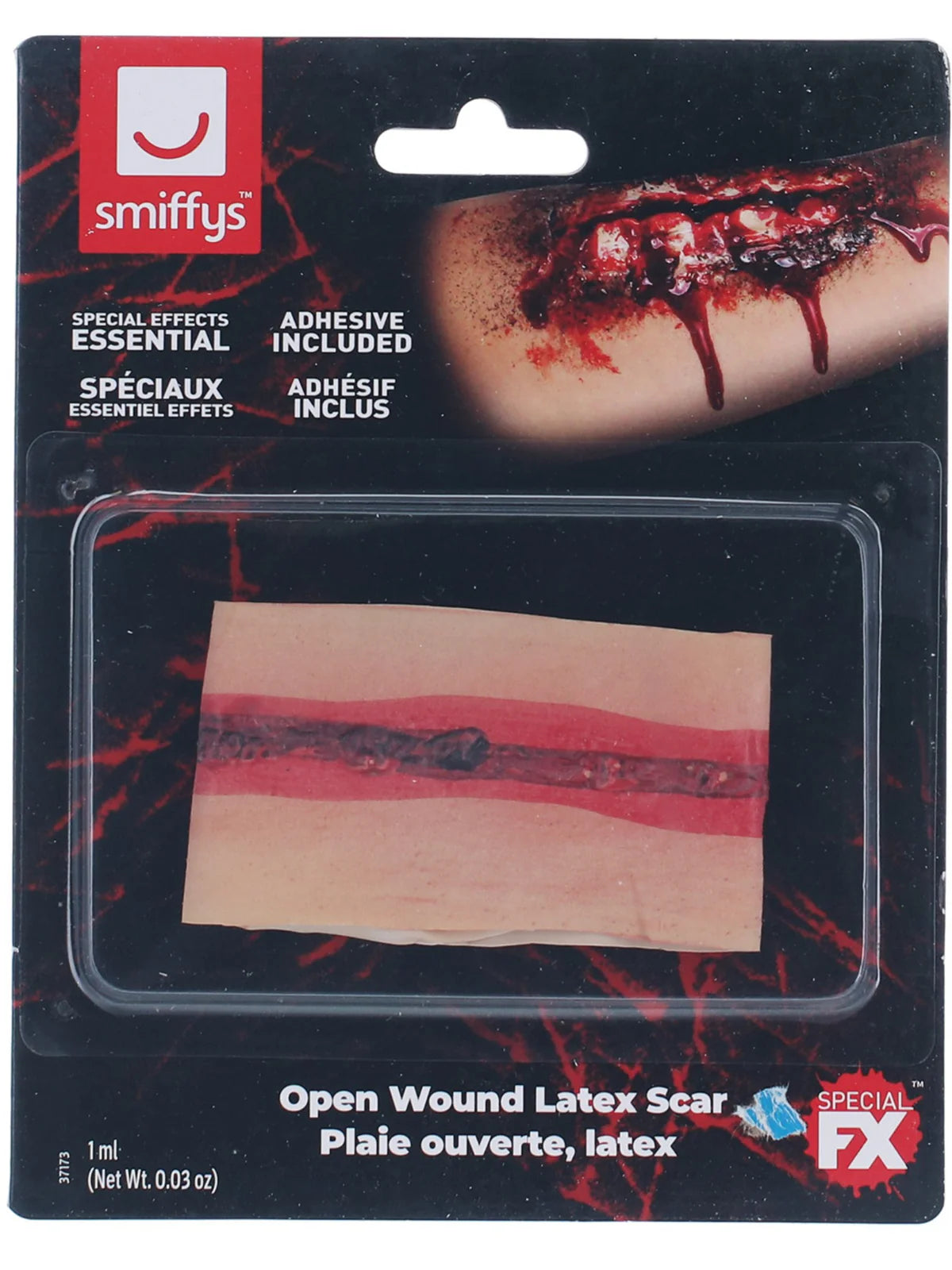 Smiffys Special FX Open Wound Scar
