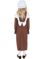 Victorian Poor Girl Costume - Brown