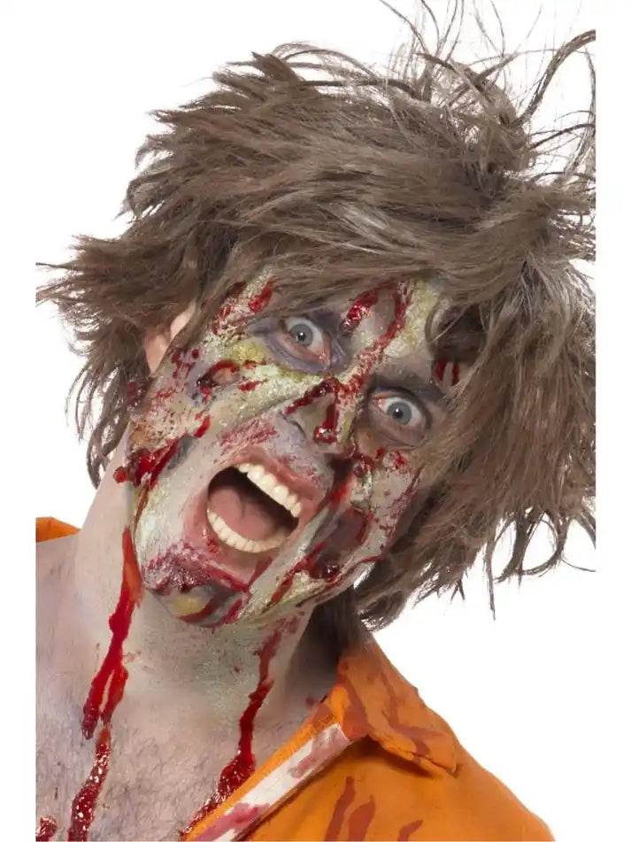 Smiffys Make-Up FX, Complete Zombie Facepaint Kit