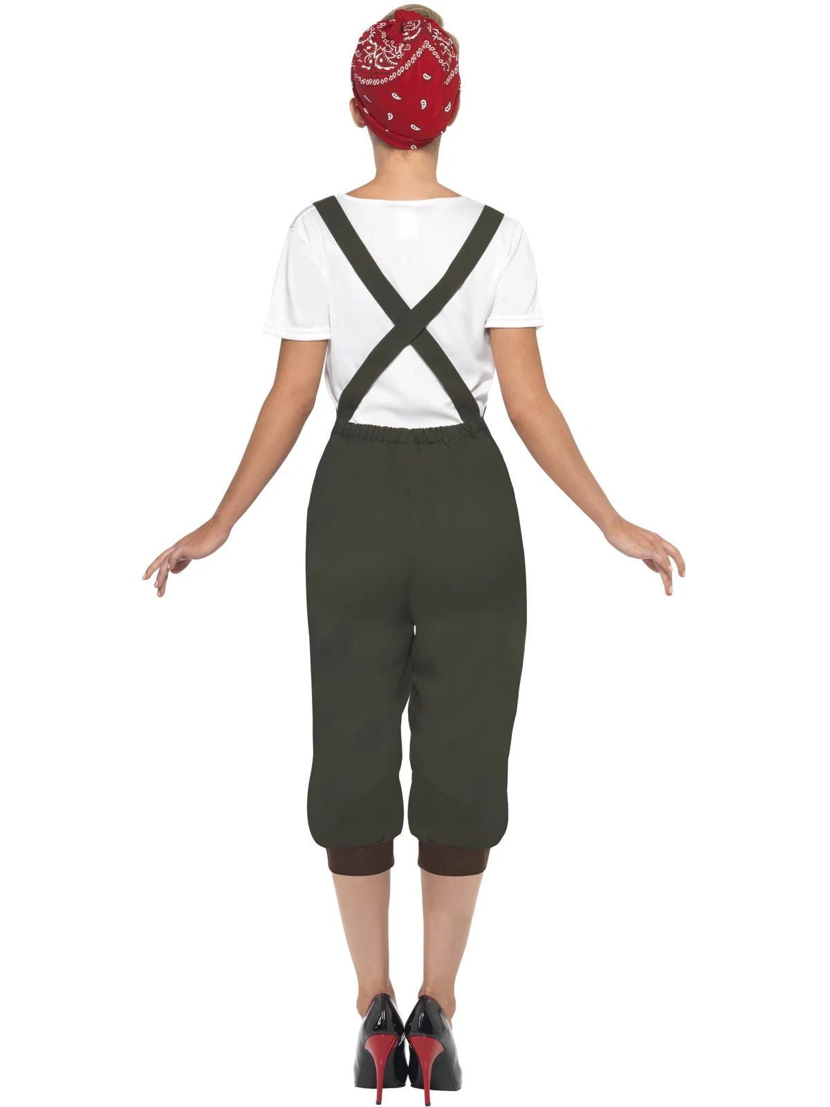 WW2 Land Girl Costume, Green