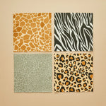 Animal Print Paper Napkins 16 Pack