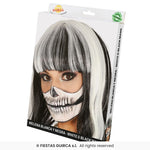 Black and White Long Hair Wig