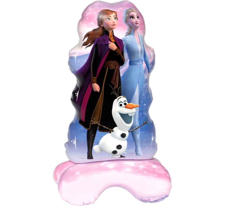 FROZEN SHAPED SUPERSIZE STANDING FOIL BALLOON