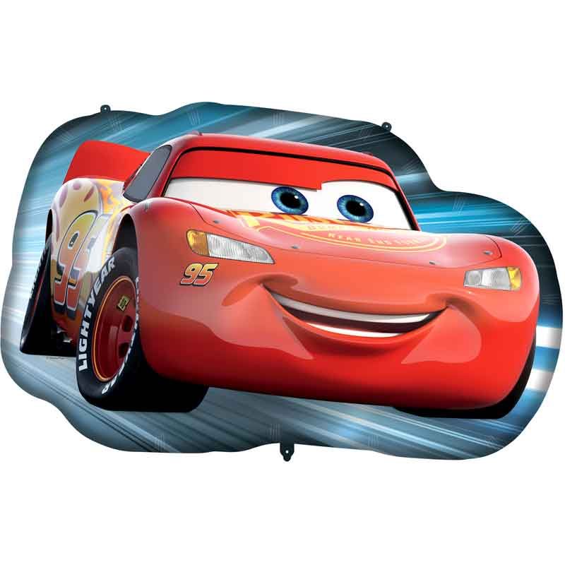 Disney Cars Lightening McQueen Super Size Foil Balloon - 38"