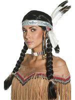 Native American Inspired Wig, Black