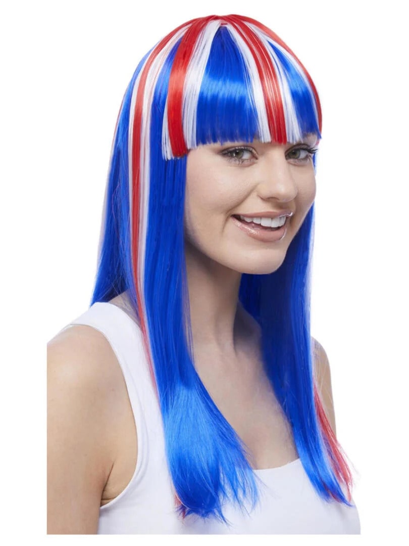 Union Jack Glamourama Wig