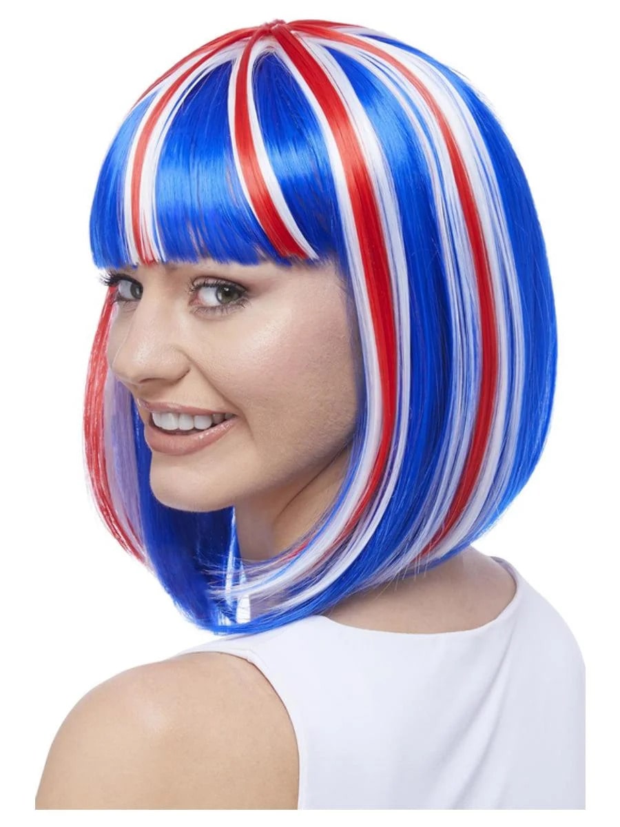 Union Jack Lola Wig