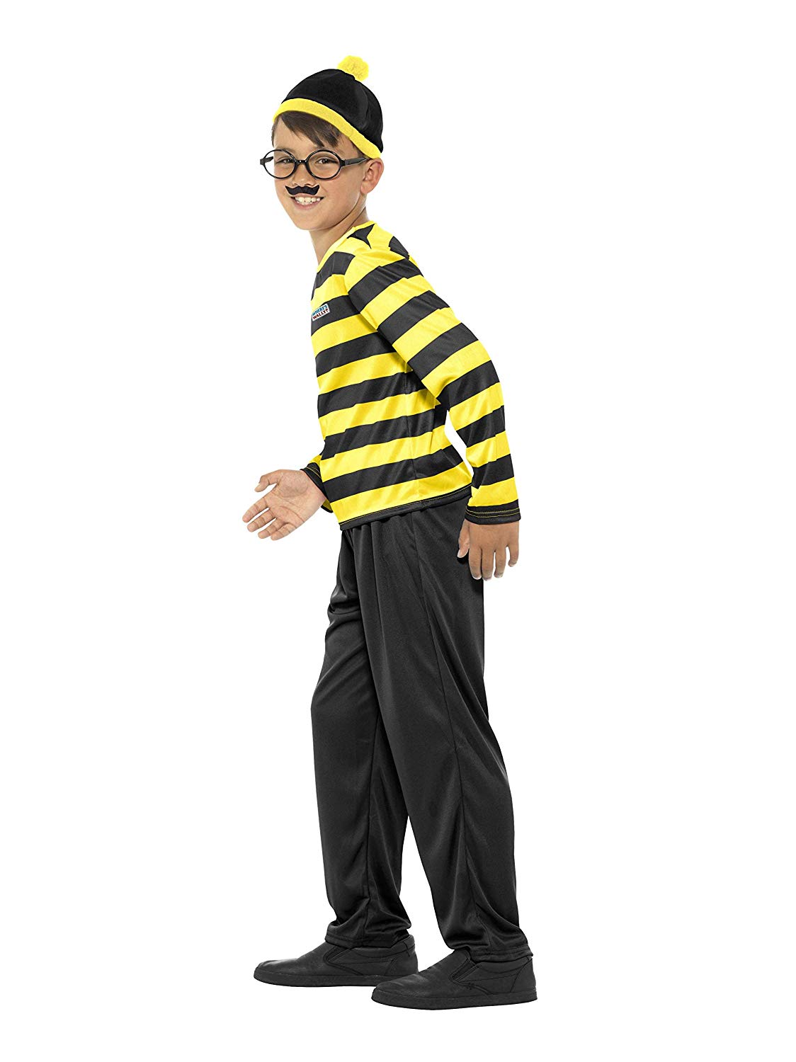 Smiffys Children's Where's Wally Odlaw Costume