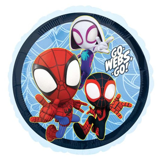 18" Spidey & His Amazing Friends Foil Balloons - Go Webs,Go!