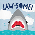 Shark "Jaw-Some!" Party Napkins - 16pk