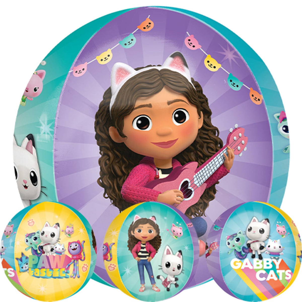 15" Gabby's Dollhouse Orbz Balloon