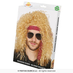 90's Long Blonde Rock Wig